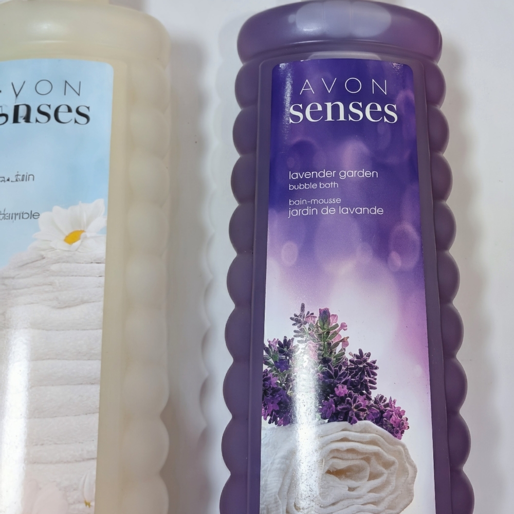 Avon Senses Bath Soak Duo - Cream and Purple - Picture 3 of 3
